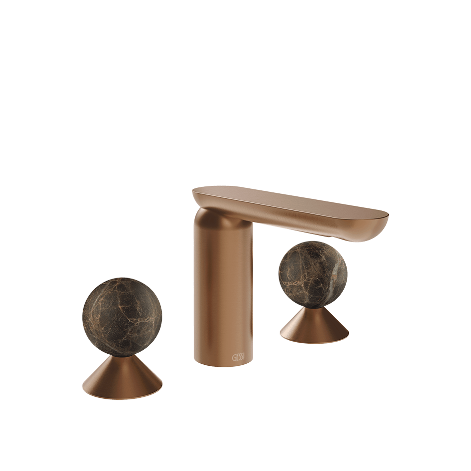 Gessi Washbasin Group 74115 in Copper Brushed Pvd