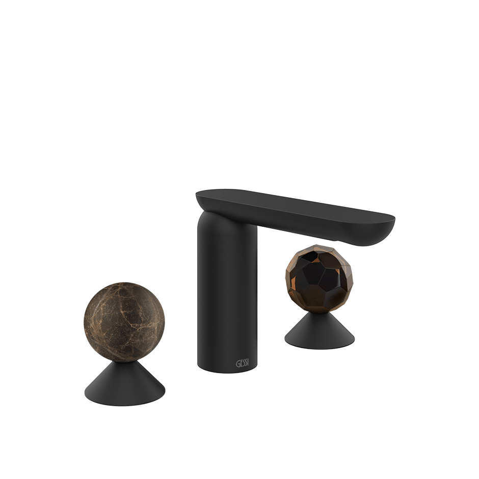 Gessi Washbasin Group 74125 in Matte Black