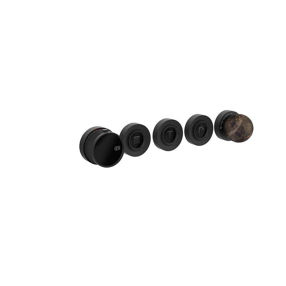 Gessi Shower Mixer 74134 in Matte Black