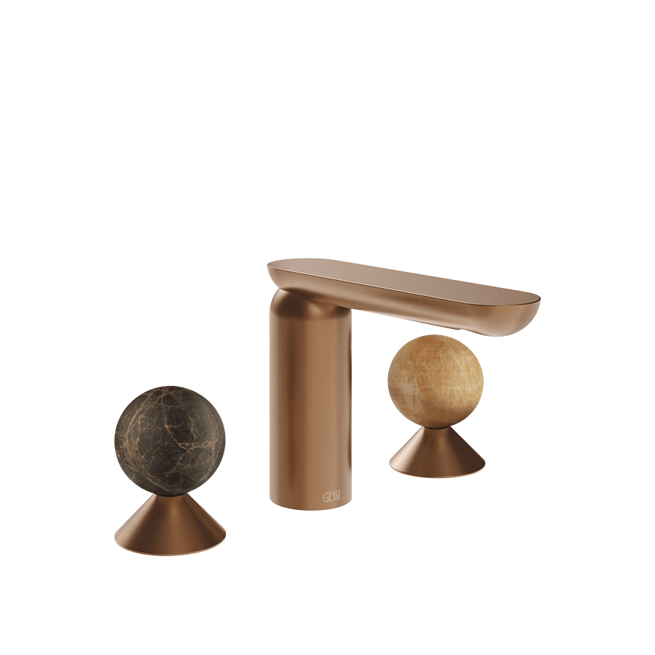 Gessi Washbasin Group 74135 in Copper Brushed Pvd