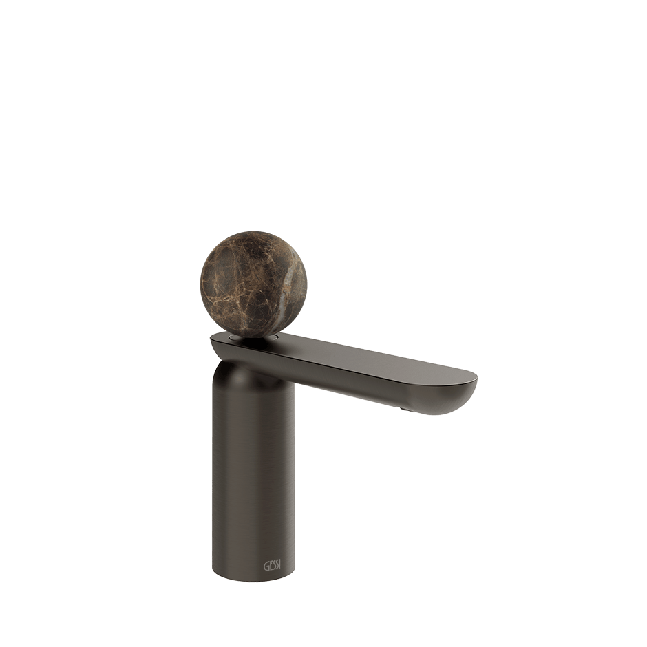 Gessi Washbasin Mixer 74151 in Black Metal Br. Pvd