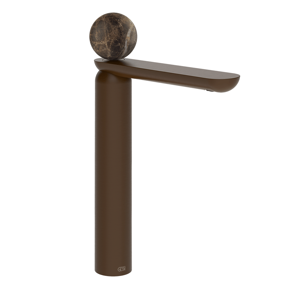 Gessi Washbasin Mixer 74153 in Dark Bronze