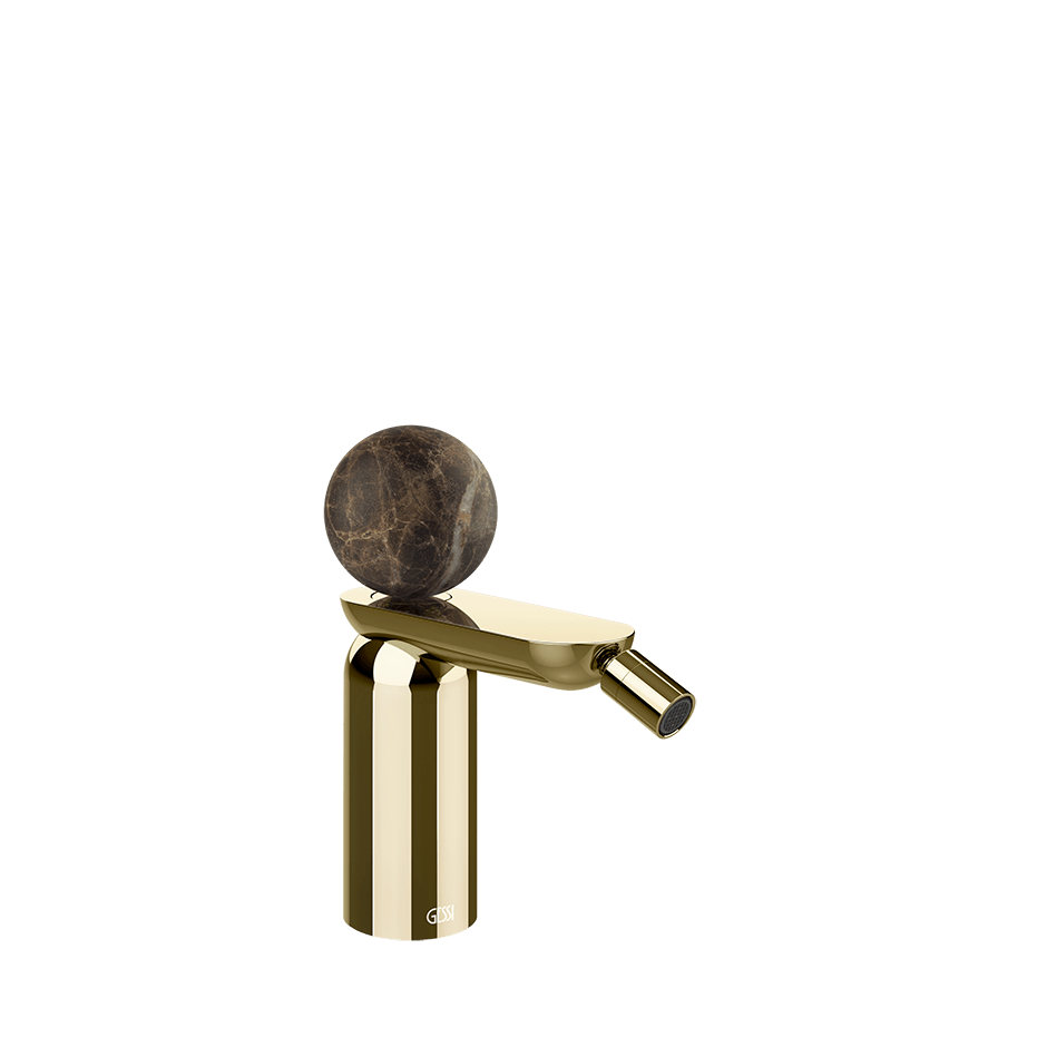 Gessi Bidet Mixer 74167 in Brass Pvd