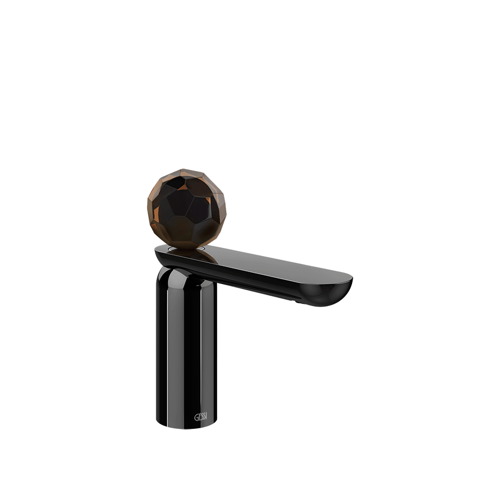 Gessi Washbasin Mixer 74202 in Black Metal Pvd