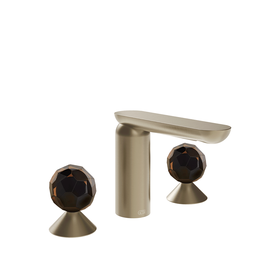 Gessi Washbasin Group 74225 in Finox Brushed Nickel
