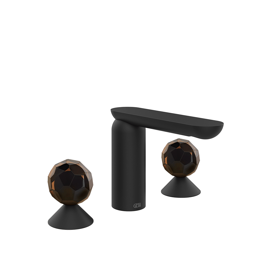 Gessi Washbasin Group 74225 in Matte Black