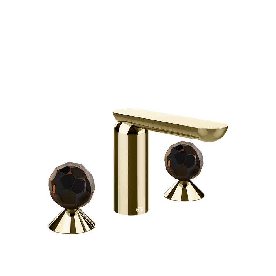 Gessi Washbasin Group 74225 in Brass Pvd