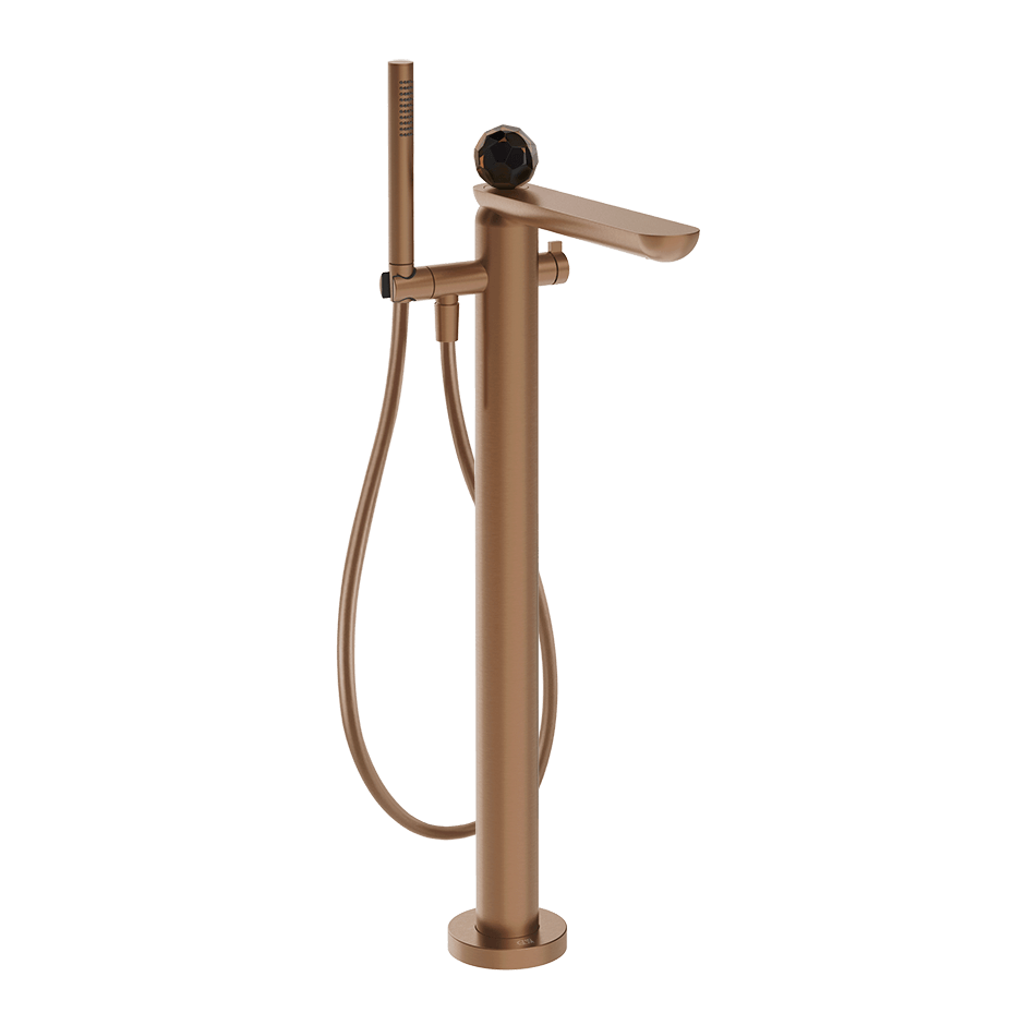 Gessi Bath Mixer 74229 in Copper Brushed Pvd