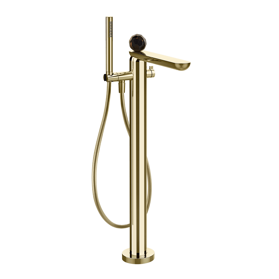 Gessi Bath Mixer 74229 in Brass Pvd