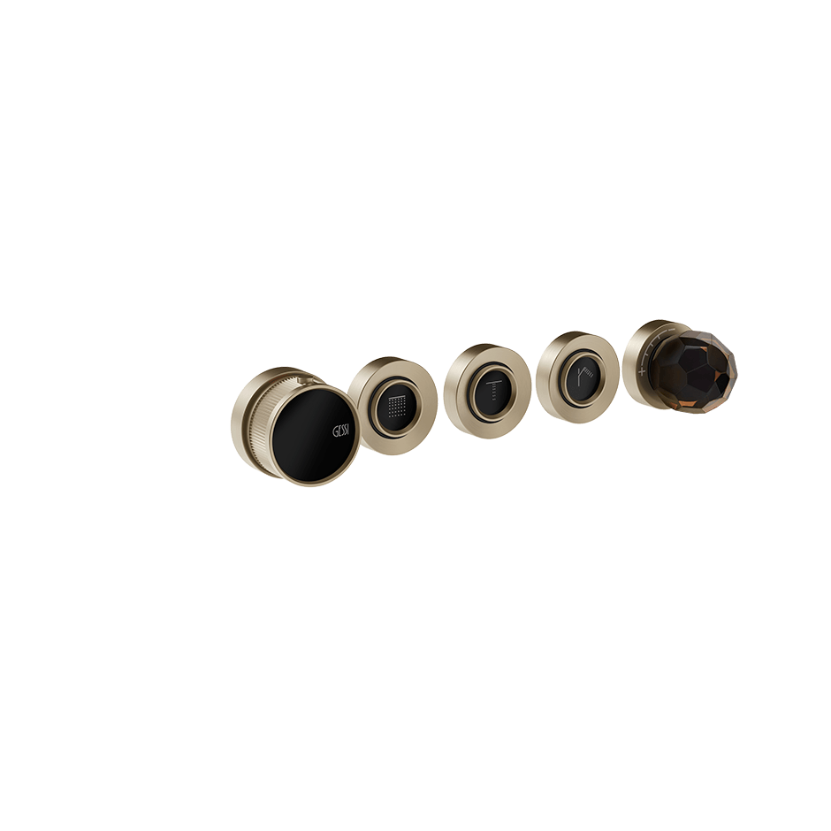 Gessi Shower Mixer 74234 in Finox Brushed Nickel