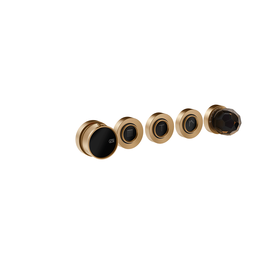 Gessi Shower Mixer 74234 in Warm Bronze Br. Pvd