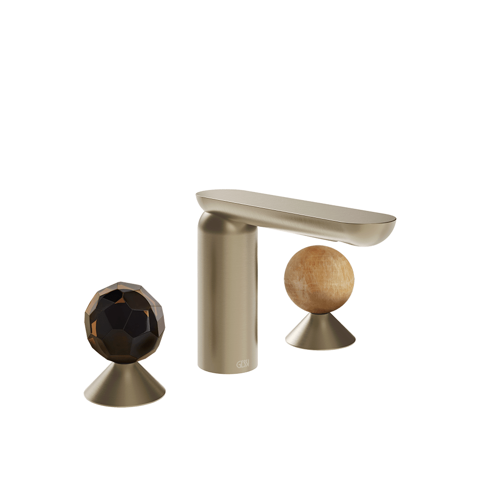 Gessi Washbasin Group 74235 in Finox Brushed Nickel
