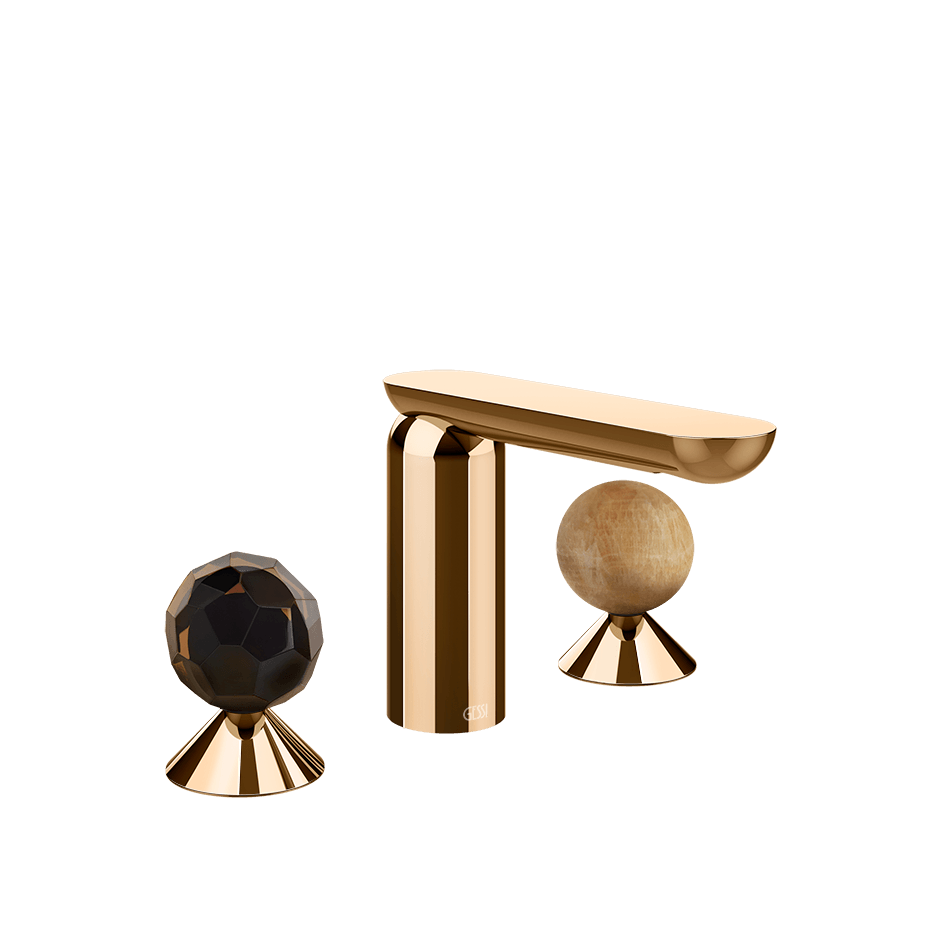 Gessi Washbasin Group 74235 in Warm Bronze Pvd