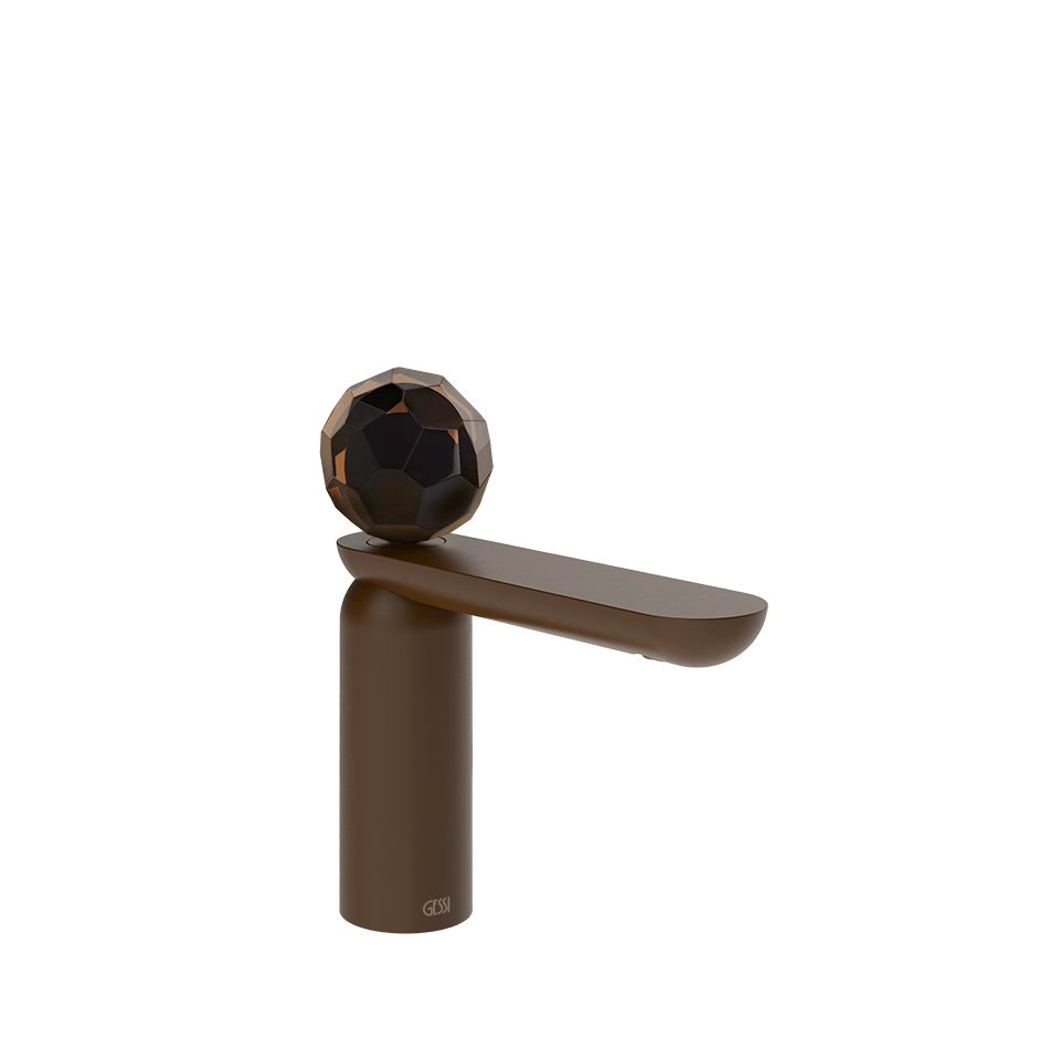 Gessi Washbasin Mixer 74251 in Dark Bronze