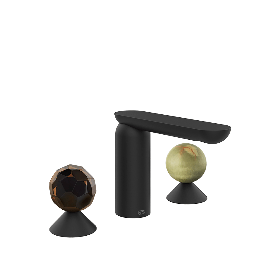 Gessi Washbasin Group 74255 in Matte Black