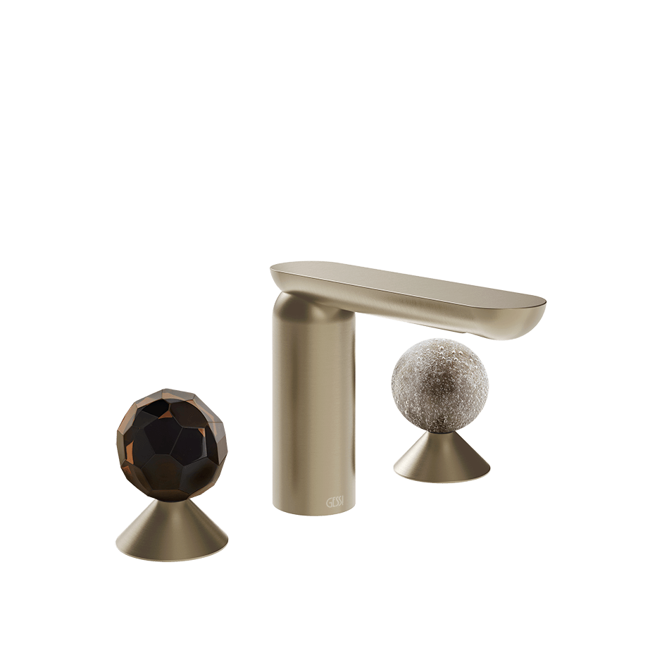 Gessi Washbasin Group 74265 in Finox Brushed Nickel