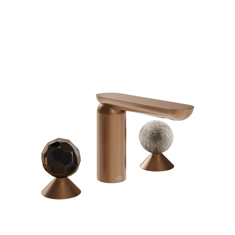 Gessi Washbasin Group 74265 in Copper Brushed Pvd