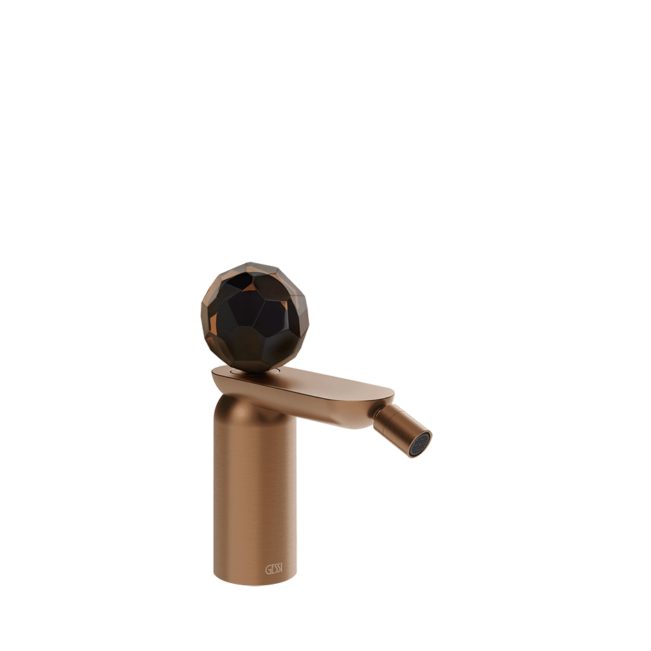 Gessi Bidet Mixer 74268 in Copper Brushed Pvd