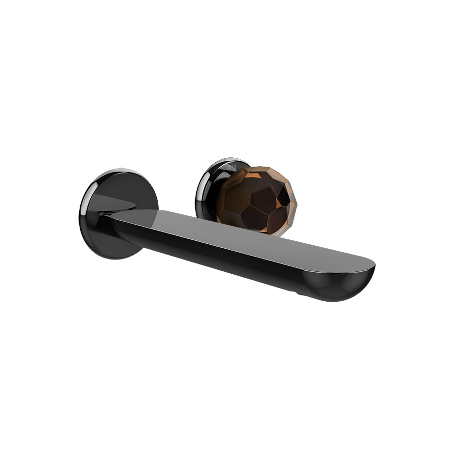 Gessi Washbasin Mixer 74288 in Black Metal Pvd