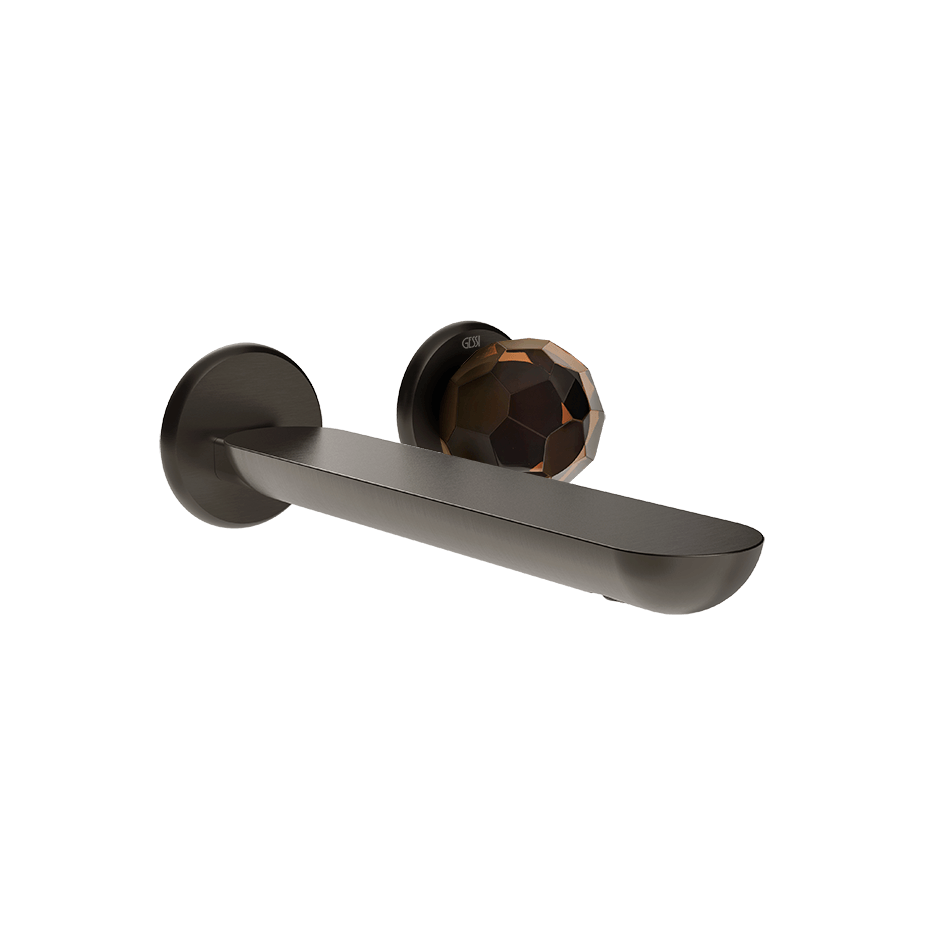 Gessi Washbasin Mixer 74288 in Black Metal Br. Pvd