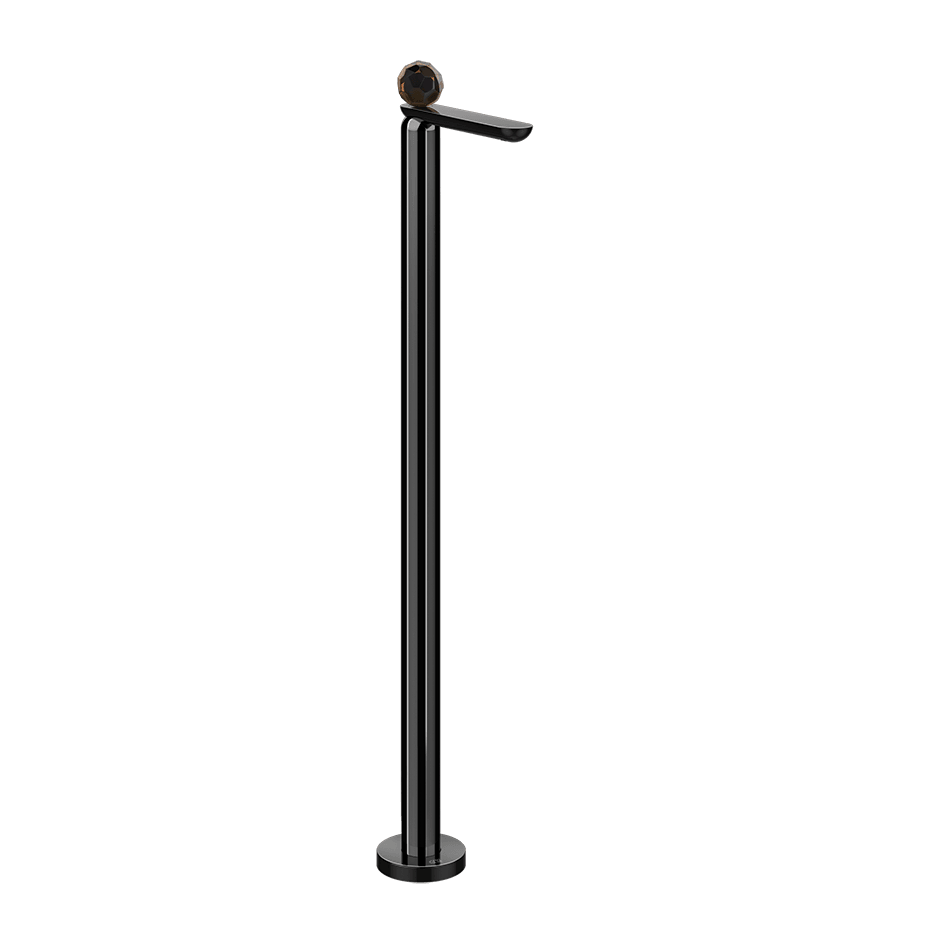 Gessi Washbasin Mixer 74295 in Black Metal Pvd