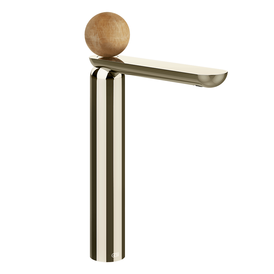 Gessi Washbasin Mixer 74304 in Nickel Pvd