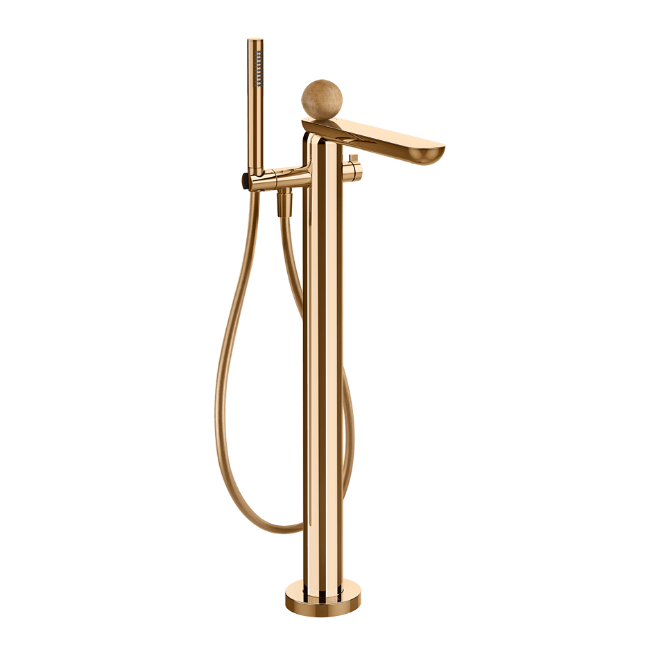 Gessi Bath Mixer 74329 in Warm Bronze Pvd