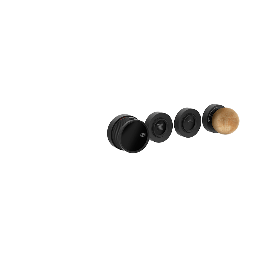 Gessi Shower Mixer 74332 in Matte Black