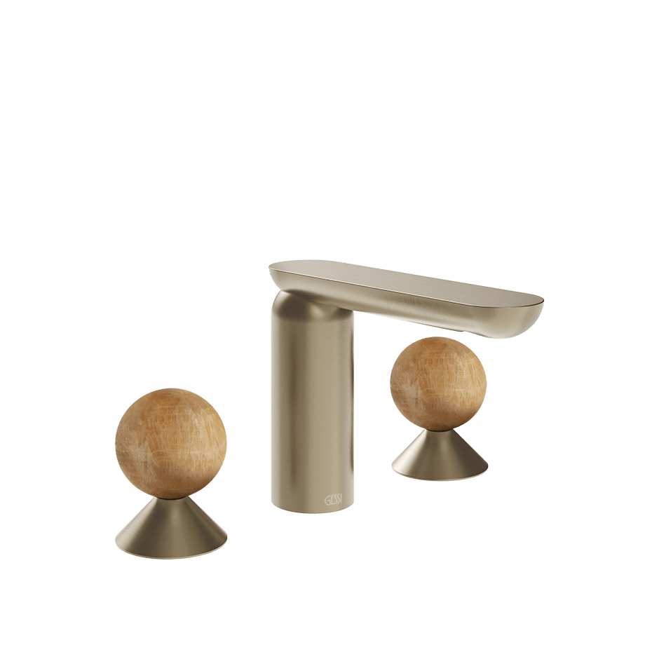 Gessi Washbasin Group 74335 in Finox Brushed Nickel