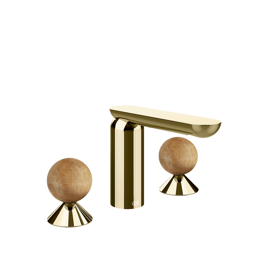 Gessi Washbasin Group 74335 in Brass Pvd