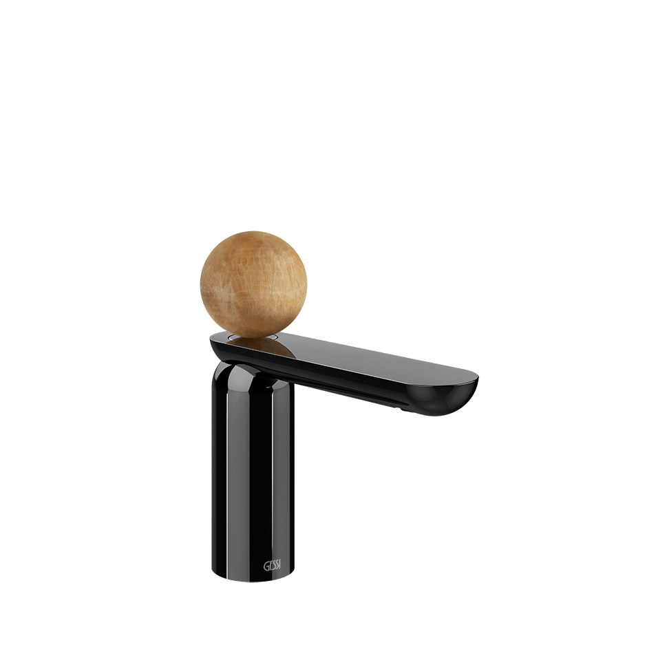 Gessi Washbasin Mixer 74351 in Black Metal Pvd