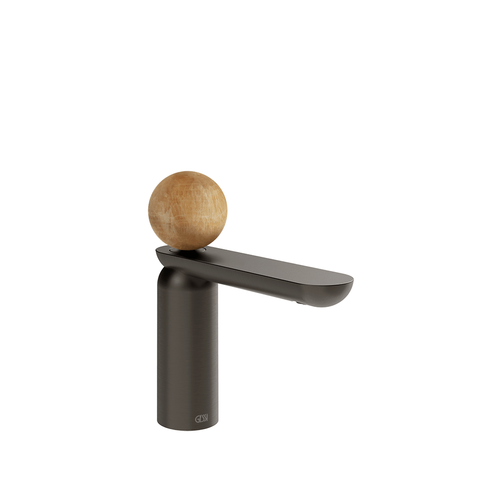 Gessi Washbasin Mixer 74351 in Black Metal Br. Pvd