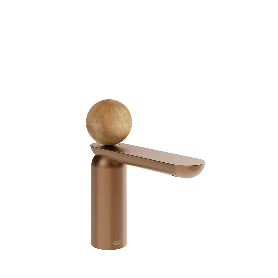 Gessi Washbasin Mixer 74351 in Copper Brushed Pvd