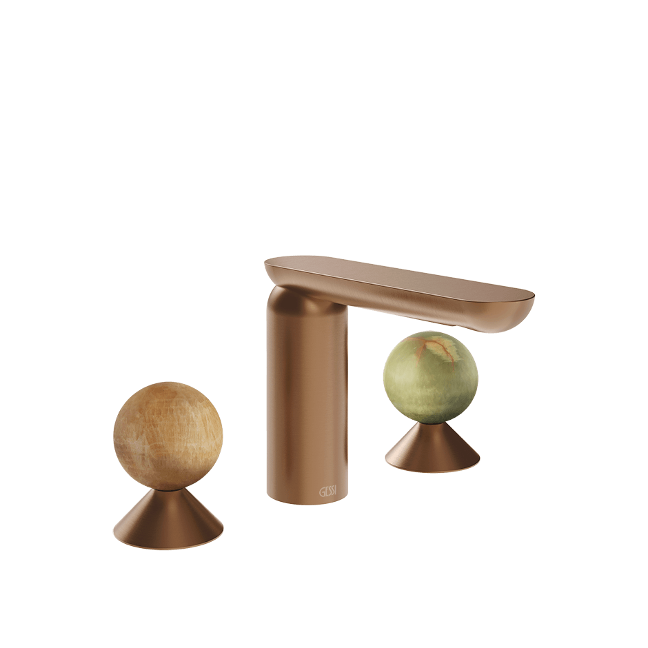 Gessi Washbasin Group 74355 in Copper Brushed Pvd