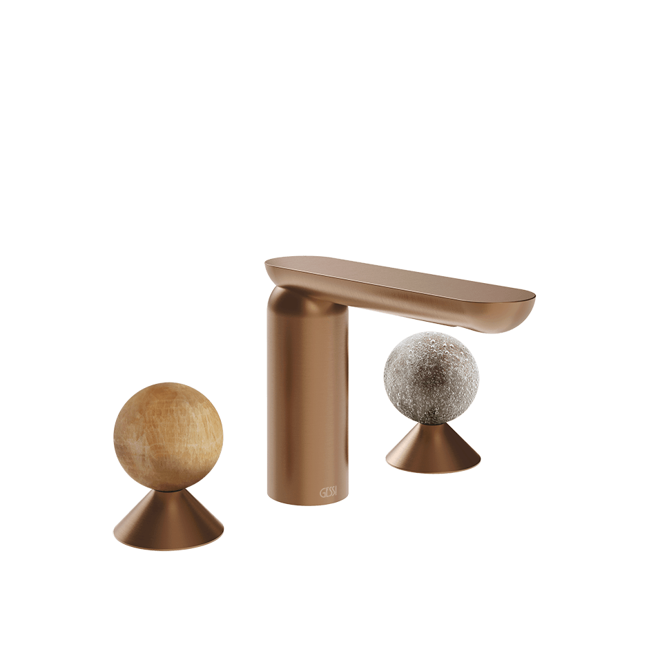 Gessi Washbasin Group 74365 in Copper Brushed Pvd