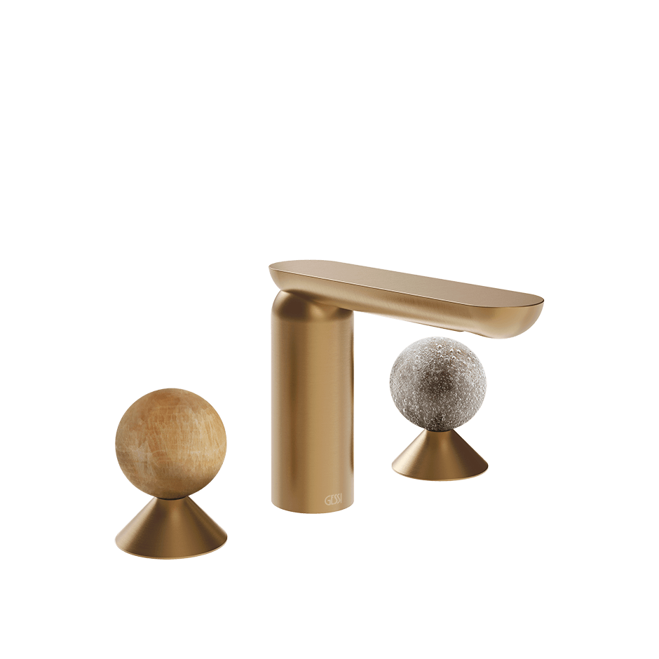 Gessi Washbasin Group 74365 in Warm Bronze Br. Pvd