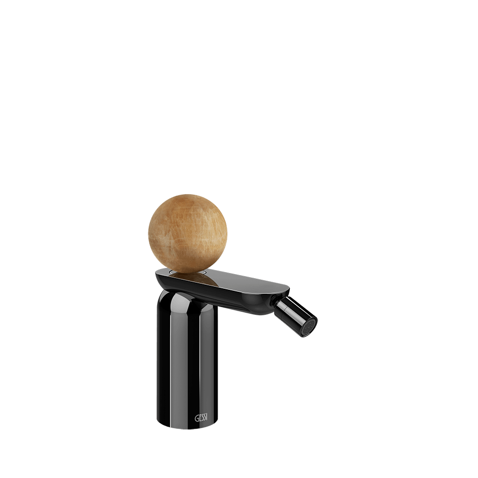 Gessi Bidet Mixer 74367 in Black Metal Pvd