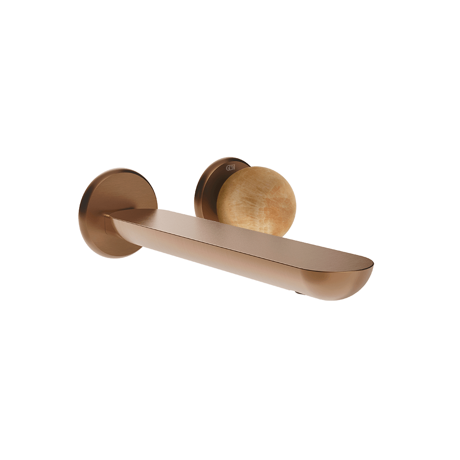 Gessi Washbasin Mixer 74388 in Copper Brushed Pvd
