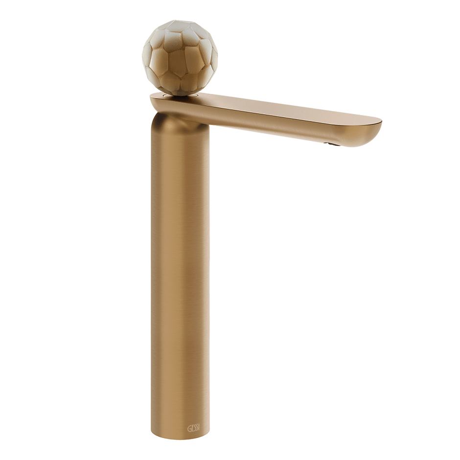 Gessi Washbasin Mixer 74404 in Warm Bronze Br. Pvd