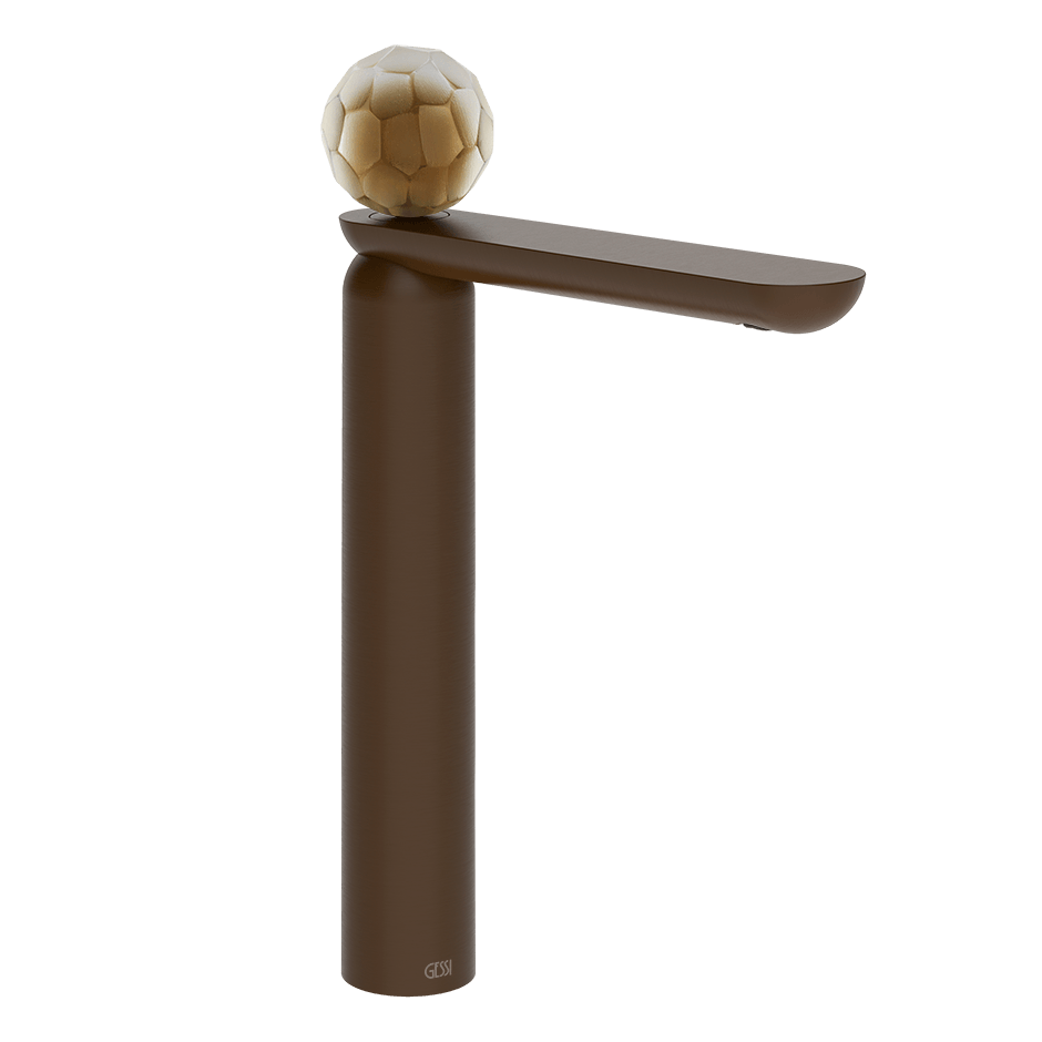 Gessi Washbasin Mixer 74404 in Dark Bronze