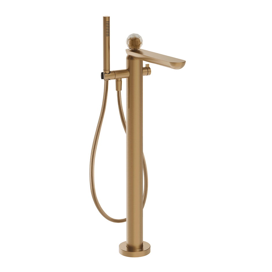 Gessi Bath Mixer 74429 in Warm Bronze Br. Pvd