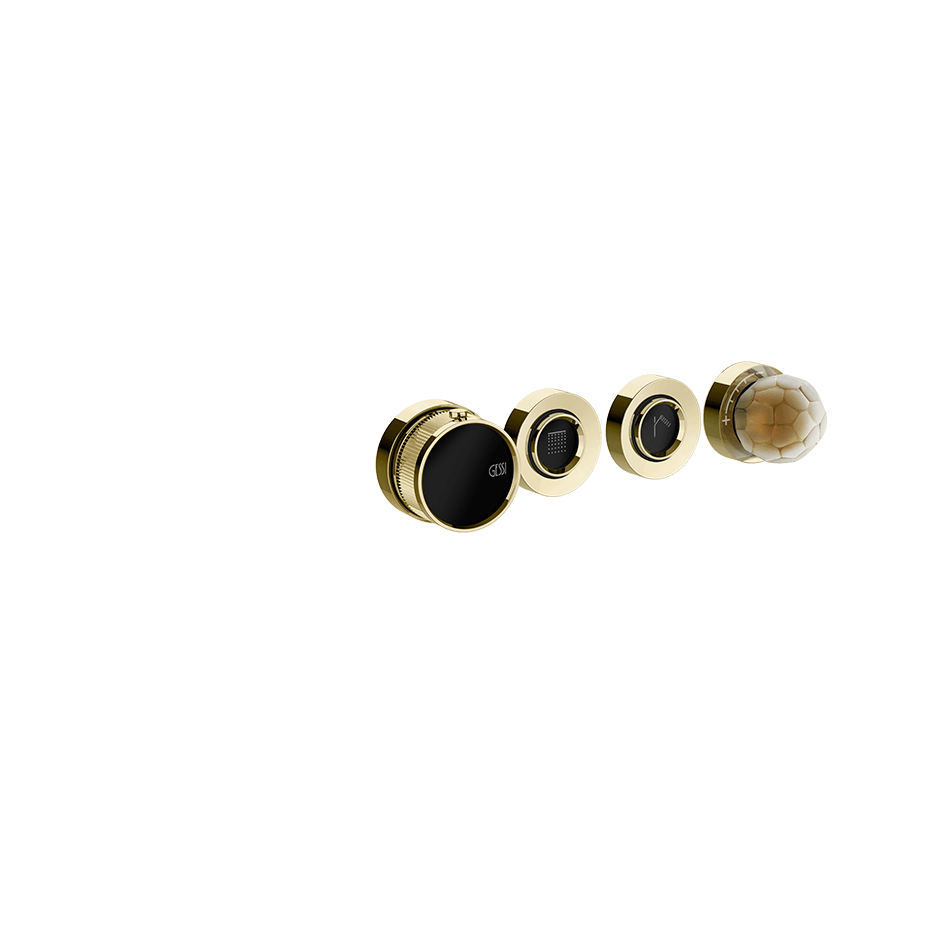 Gessi Shower Mixer 74432 in Brass Pvd