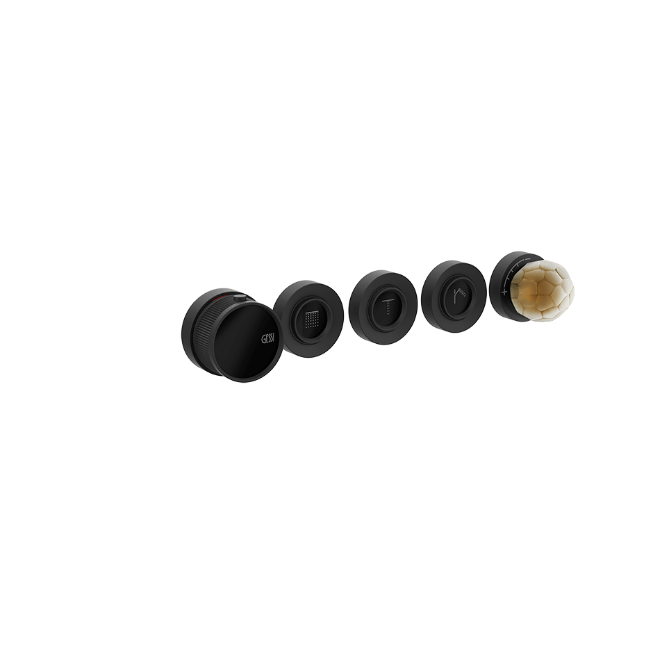 Gessi Shower Mixer 74434 in Matte Black