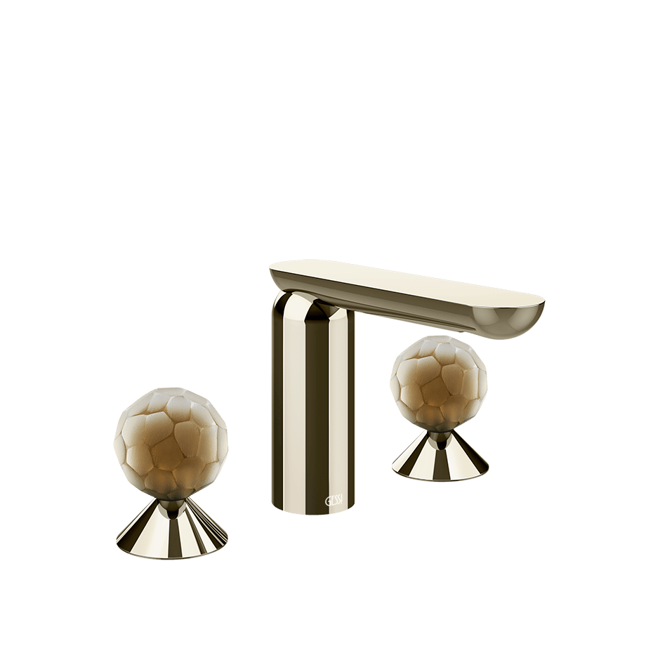Gessi Washbasin Group 74445 in Nickel Pvd