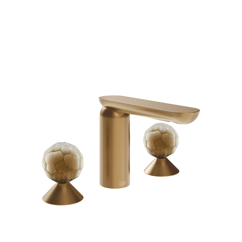 Gessi Washbasin Group 74445 in Warm Bronze Br. Pvd