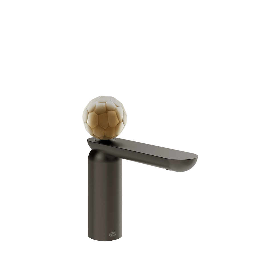 Gessi Washbasin Mixer 74451 in Black Metal Br. Pvd