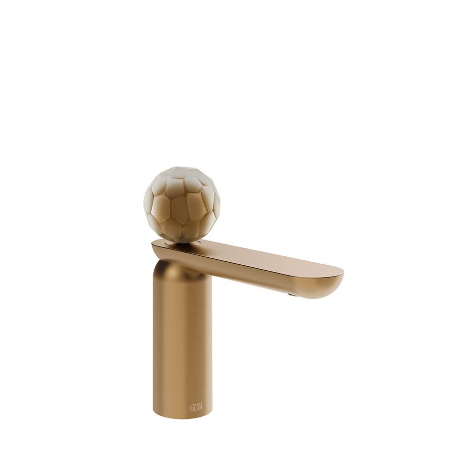 Gessi Washbasin Mixer 74451 in Warm Bronze Br. Pvd
