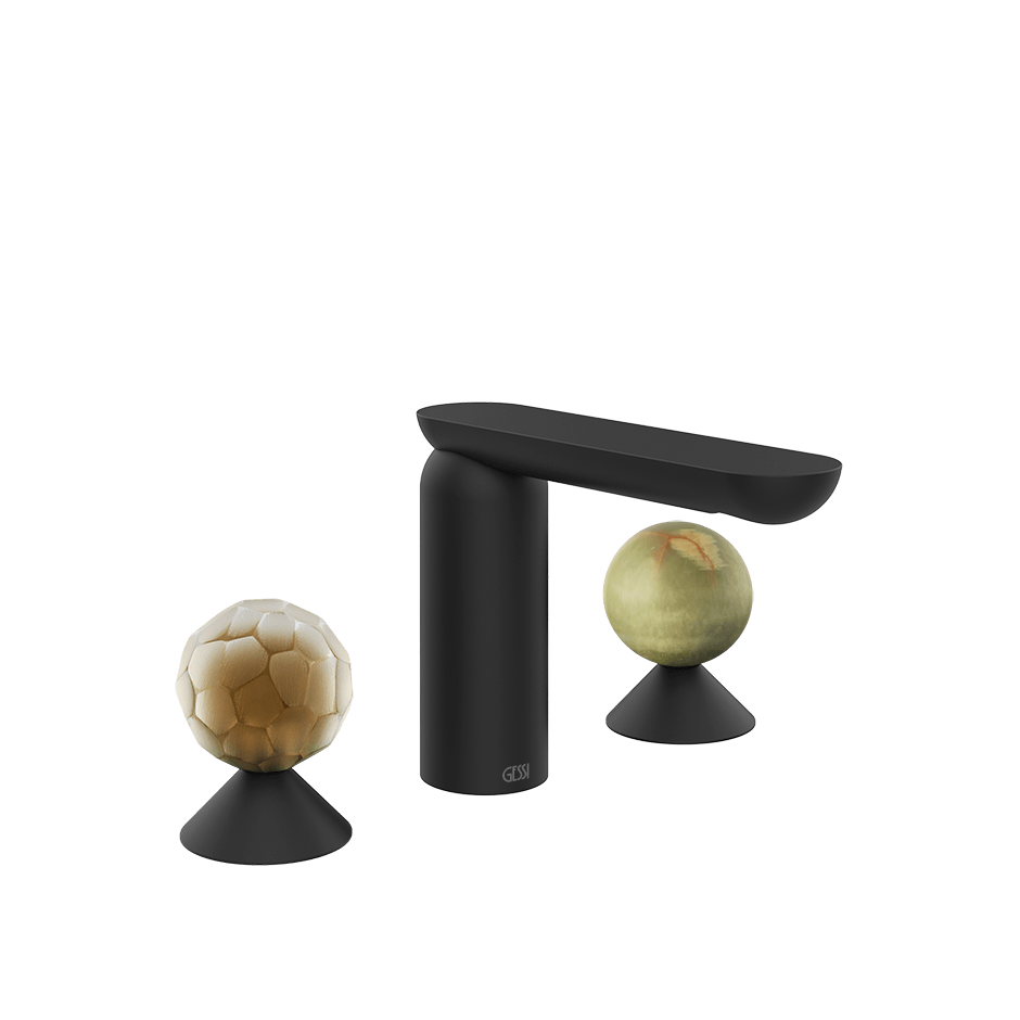 Gessi Washbasin Group 74455 in Matte Black