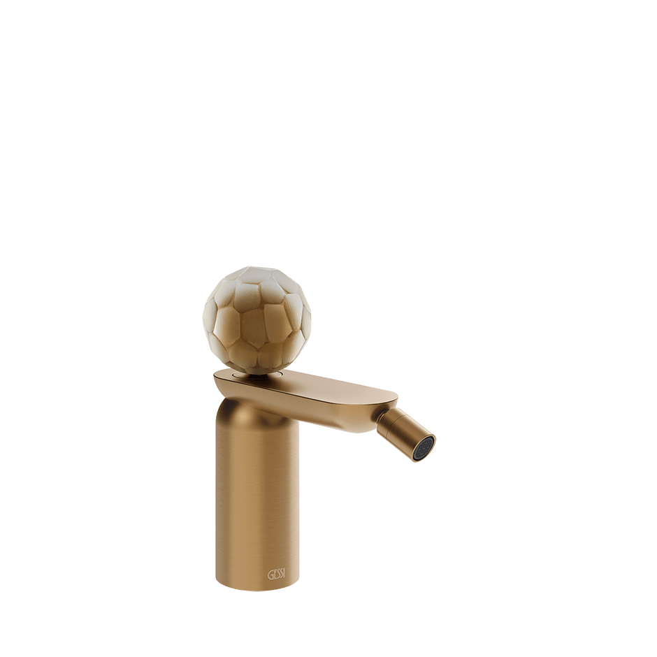 Gessi Bidet Mixer 74468 in Warm Bronze Br. Pvd