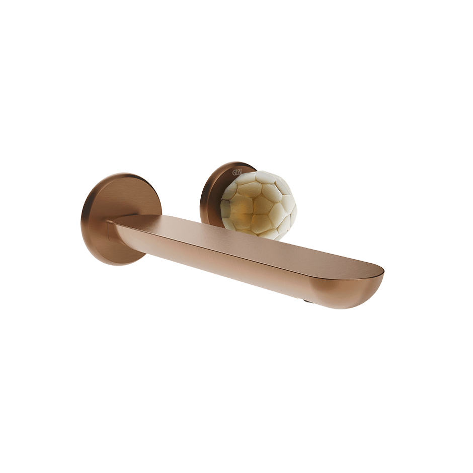 Gessi Washbasin Mixer 74488 in Copper Brushed Pvd